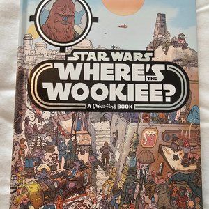 NEW Where's the Wookiee Look and Find Hard Cover Book